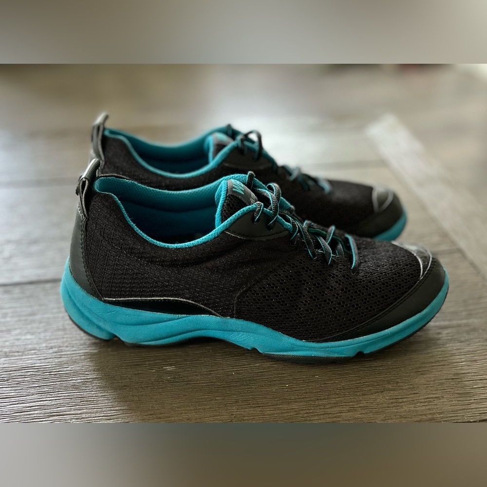 Dr. Weil By Vionic Women's Rhythm Walker Sneaker Black/Teal Size 7.5